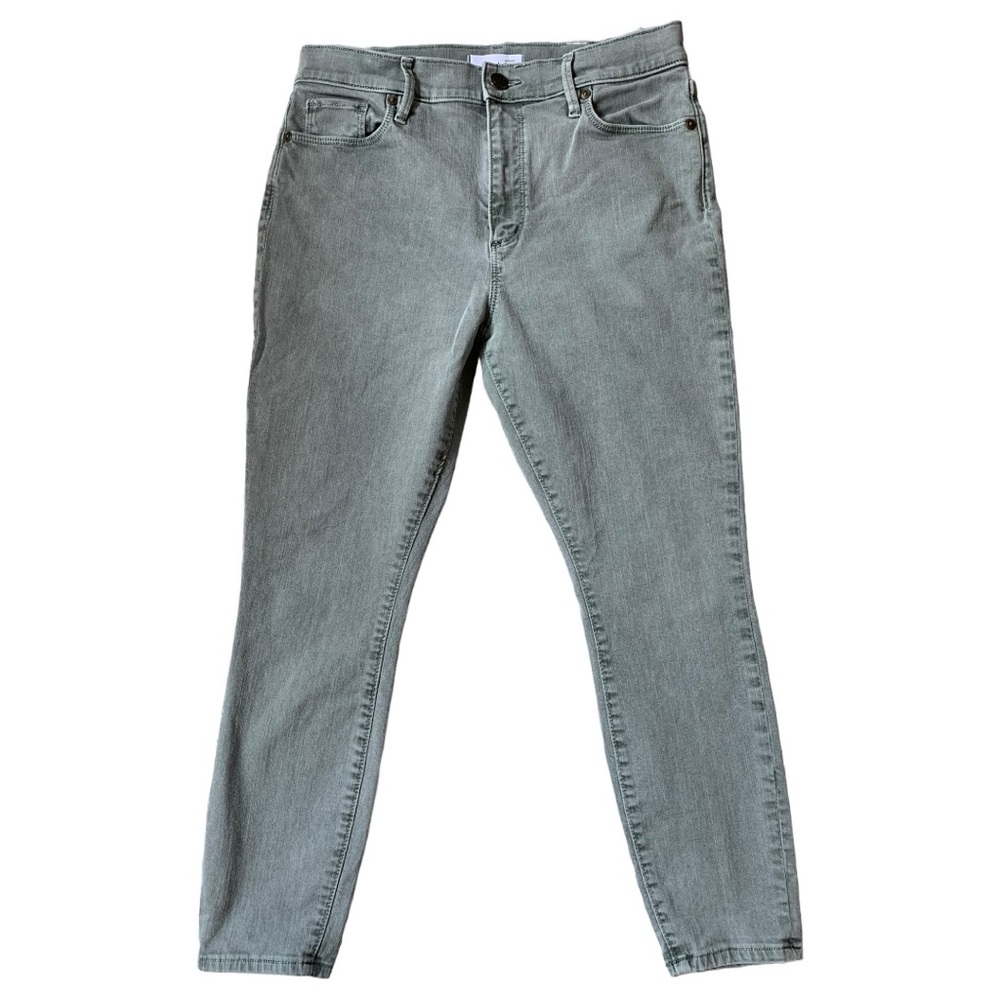Loft High Waist Skinny Ankle Jeans Size 8P